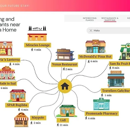 Daire Duplex Whiskey 200m Away From The Sea And The Square St. Paul's Bay