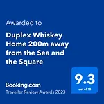 Duplex Whiskey 200m Away From The Sea And The Square Apartament